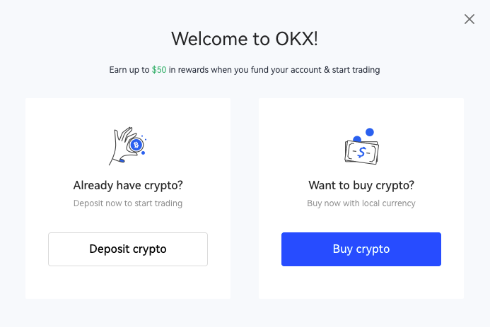 OKX(旧OKEx)使い方｜口座開設方法