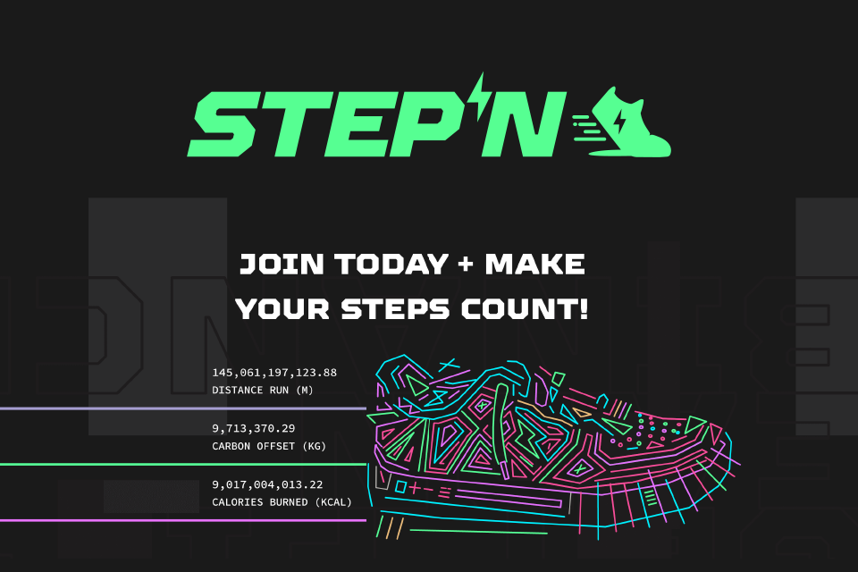 STEPNとは？世界初のMove to Earn？