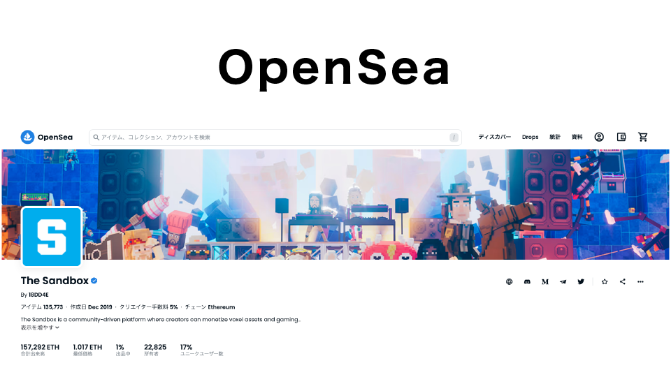 OpenSea（オープンシー）