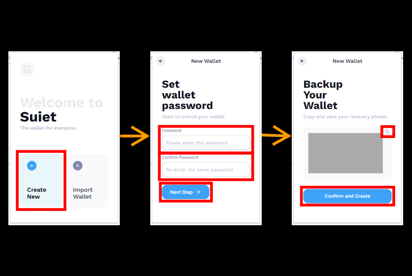 suietウォレット作成方法2
