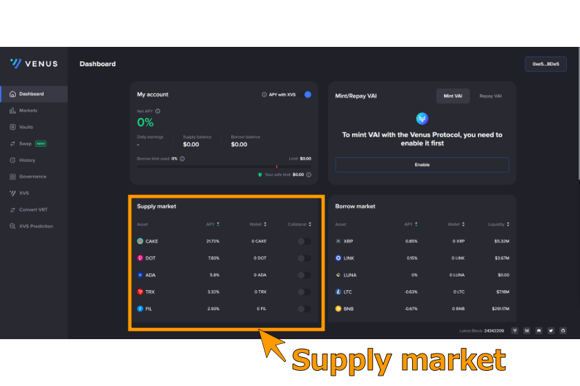 ビーナスプロトコル「Supply market」