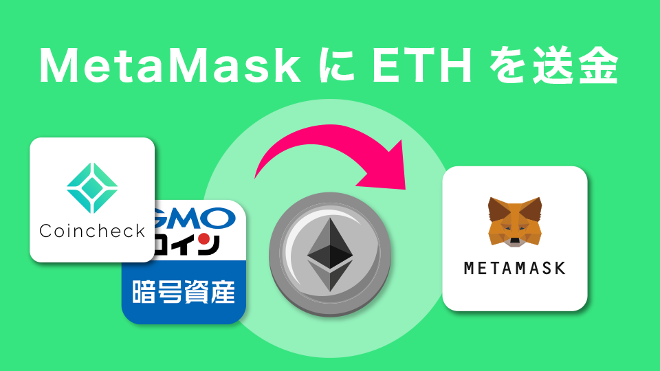 取引所からMetaMask(メタマスク)にETHを送金する