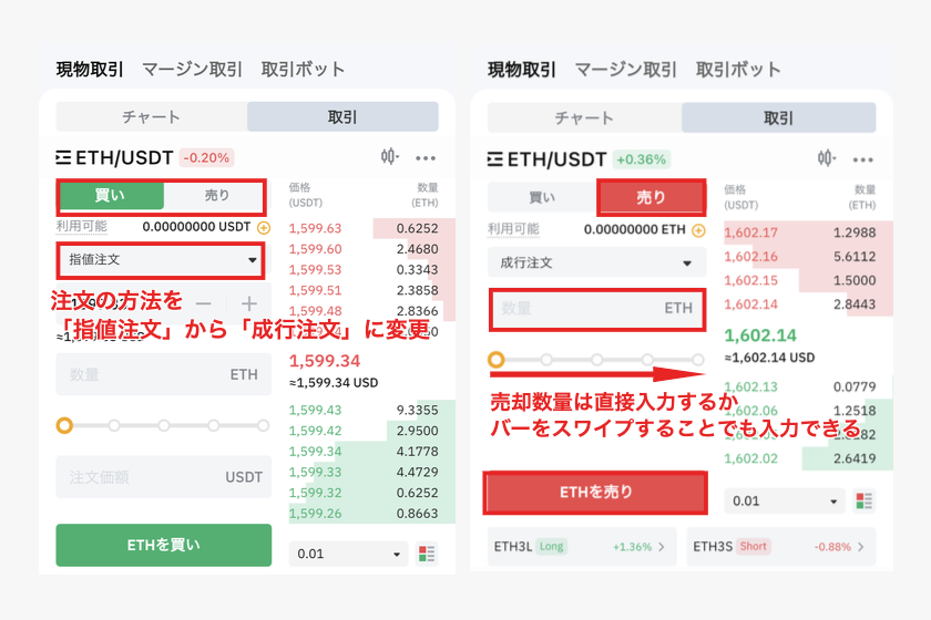 画像⑨GMXステーキングUSDT購入方法2