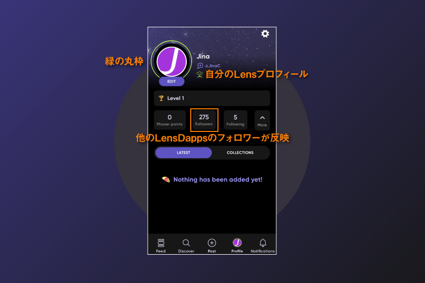 画像14：Phaver使い方「Lens4」