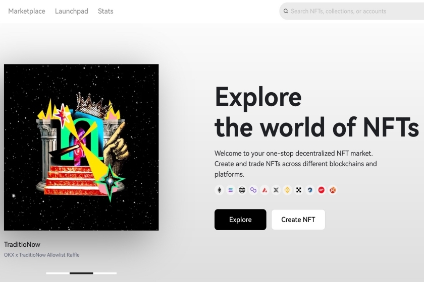 OKX Web3 Wallet「NFT Marketplace」