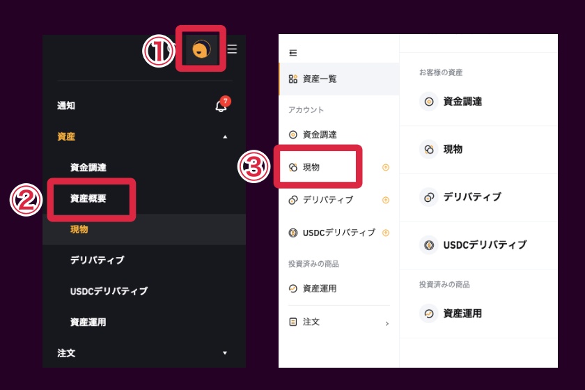 BitCat 使い方「USDTの振替1」