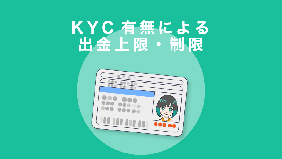 KYC有無による出金上限・制限