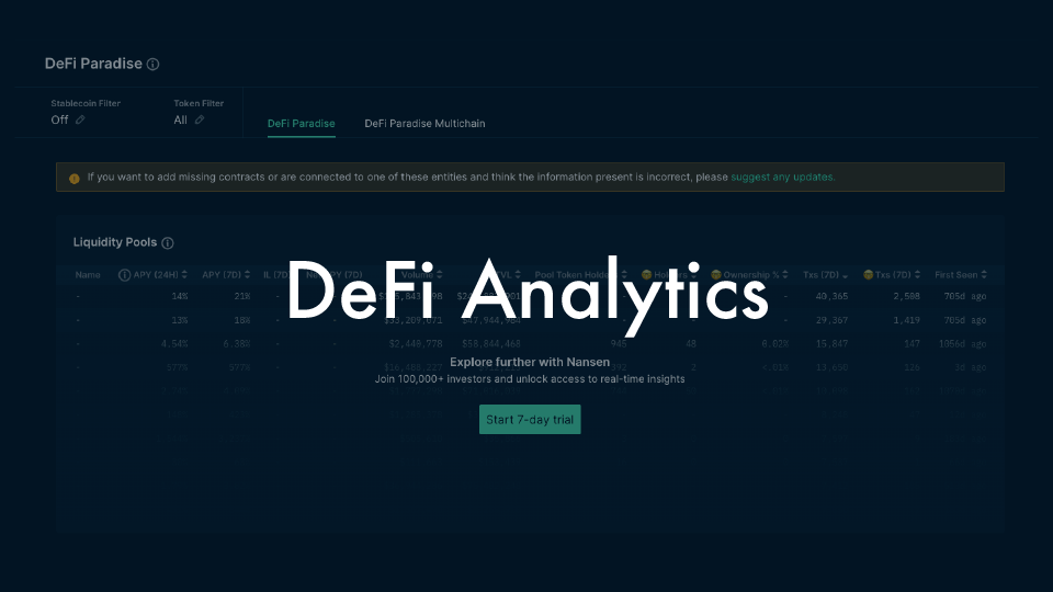 DeFi Analytics［有料］