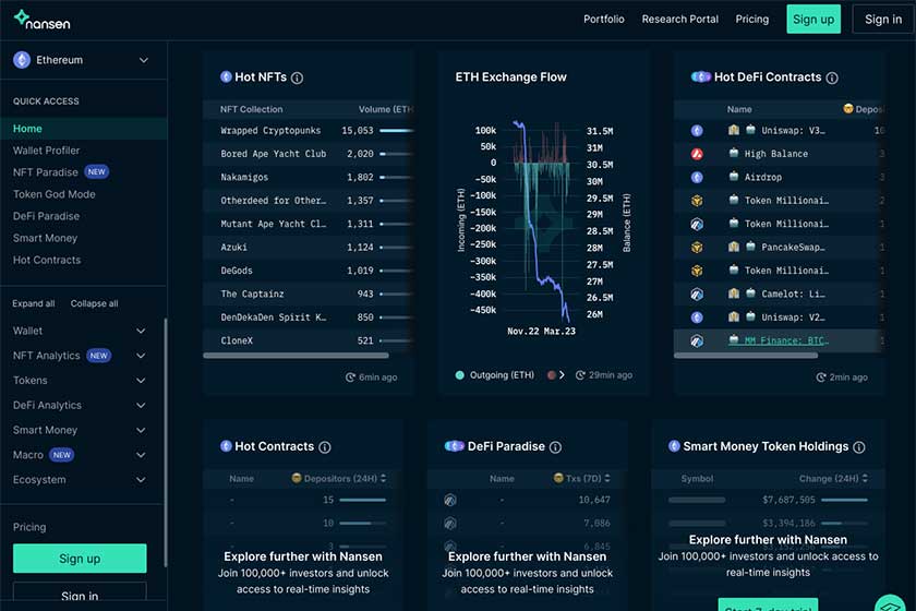 Nansen使い方「ProHome」