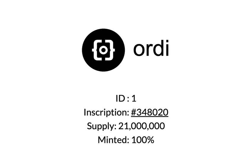 BRC20特徴「ORDI」