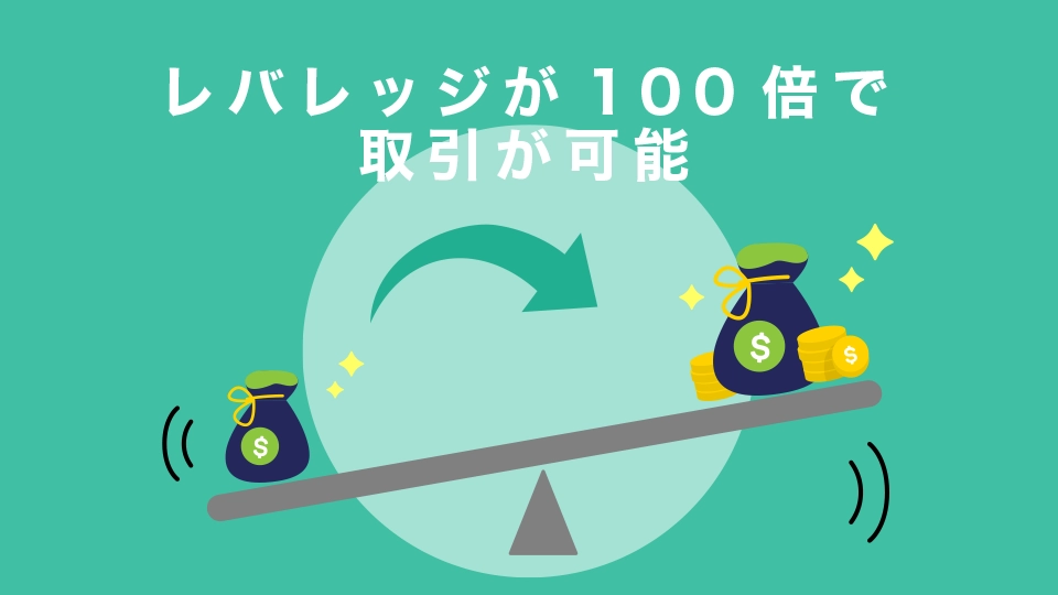 レバレッジが100倍