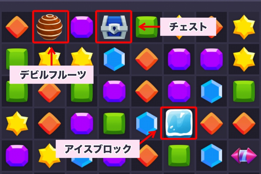 CryptoEmpire「パズル画面の特別アイテム」