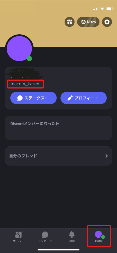 discord-ID確認