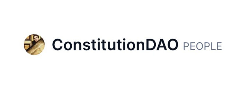 ConstitutionDAO（PEOPLE）