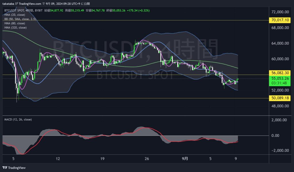 BTCUSDT4時間足-2024-09-09