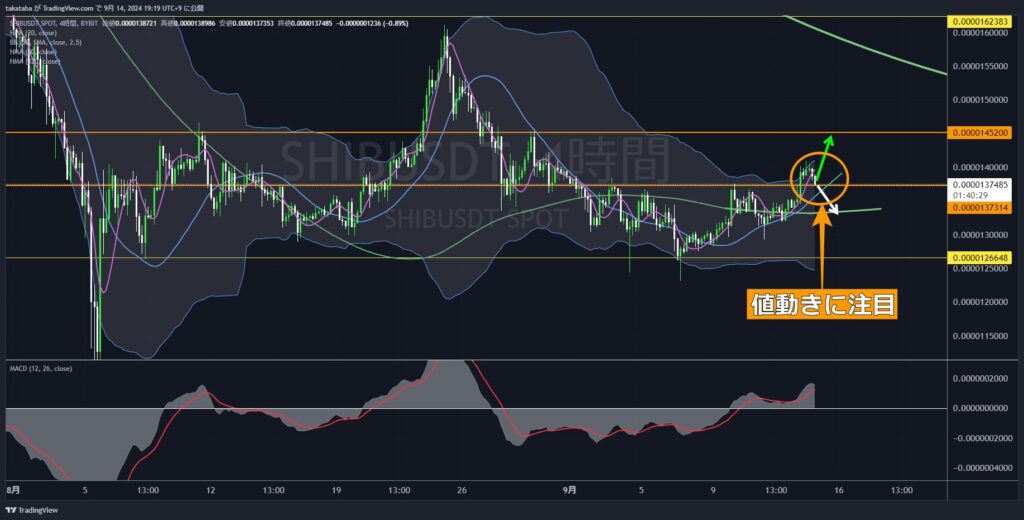 SHIBUSDT4時間足-2024-09-14