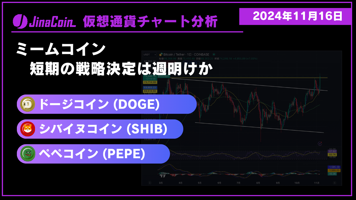 ミームコインチャート分析-2024-11-16