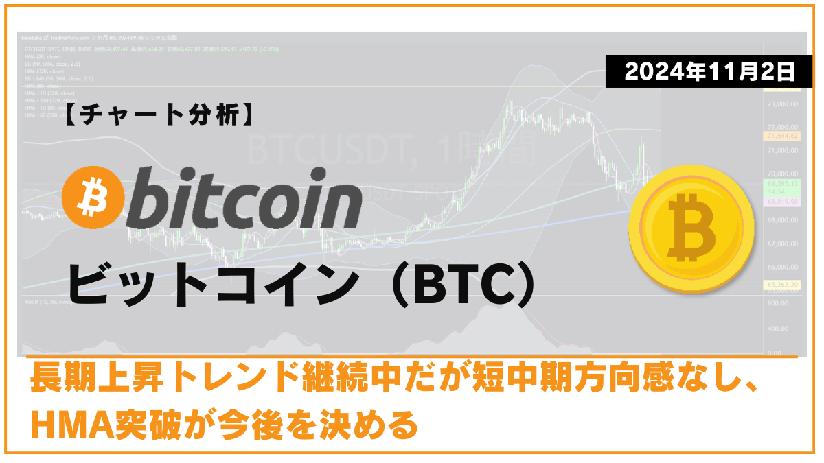 BTC相場分析-2024-11-02