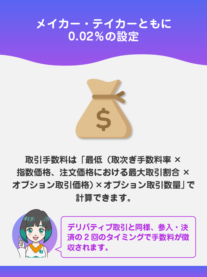取引手数料(オプション)
