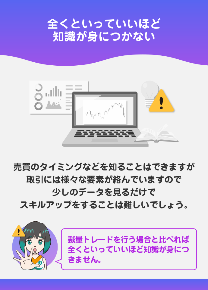 トレードに関する知識が深まらない