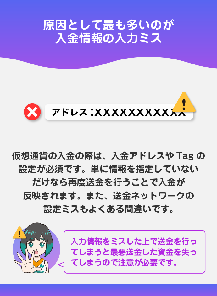 入力情報間違い
