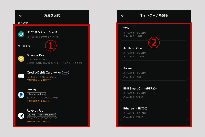 画像15:RedotPay「入金02」