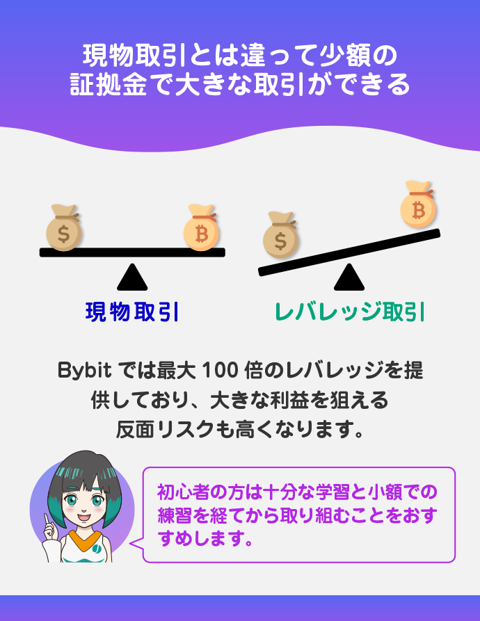 レバレッジ取引との違い
