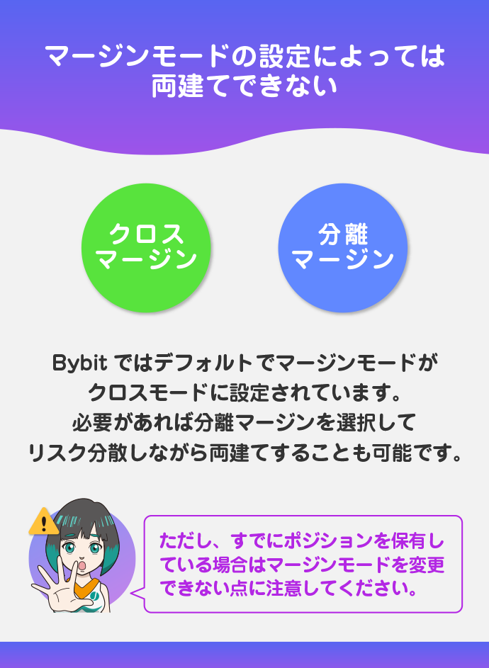 両建て対応のマージンモードと通貨ペア