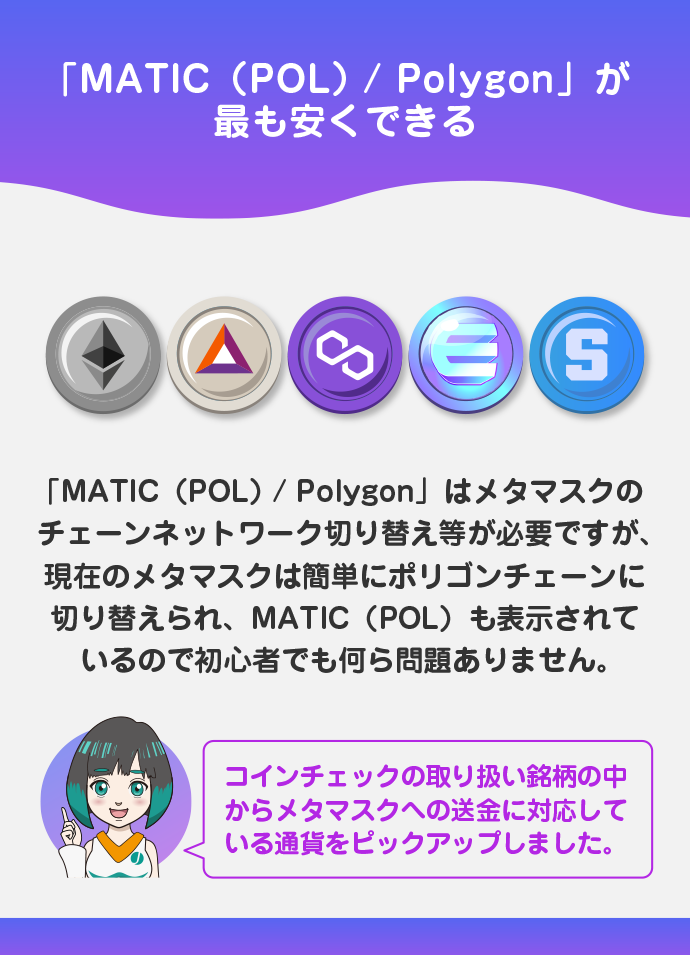 送金できる仮想通貨(送金対応表)