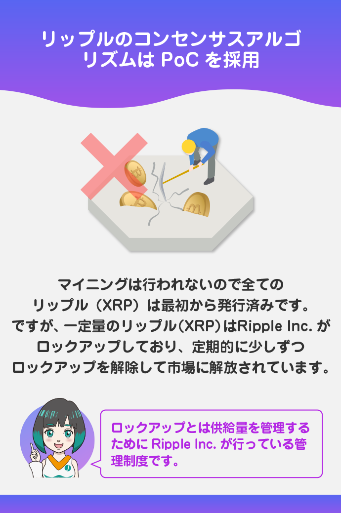 マイニングが必要ない