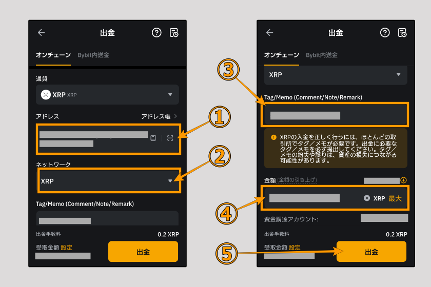 画像08:Bybit 送金 アプリ「Bybitから送金03」