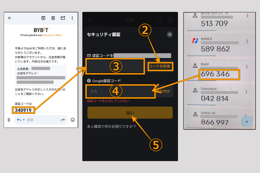 画像10:Bybit 送金 アプリ「Bybitから送金05」