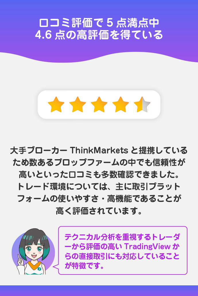 運営会社は信頼性が高い、口コミ・評判は高評価