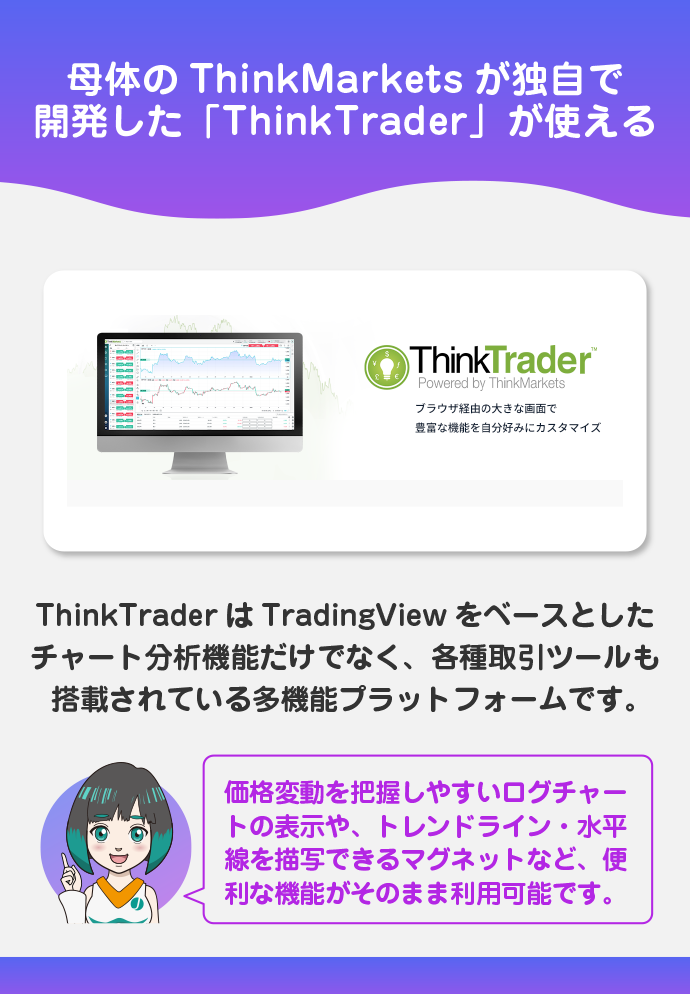 独自のThinkTraderがかなり優秀