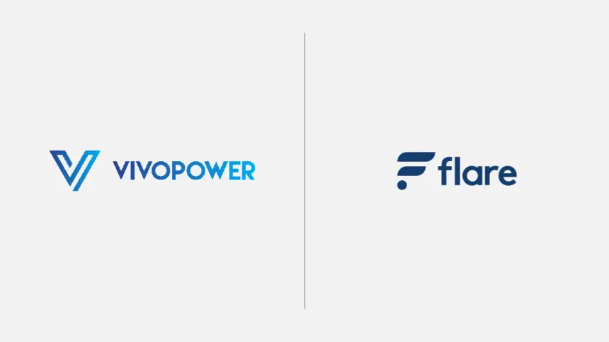 ナスダック上場企業「VivoPower」、Flareと提携──XRPで1億ドル運用開始