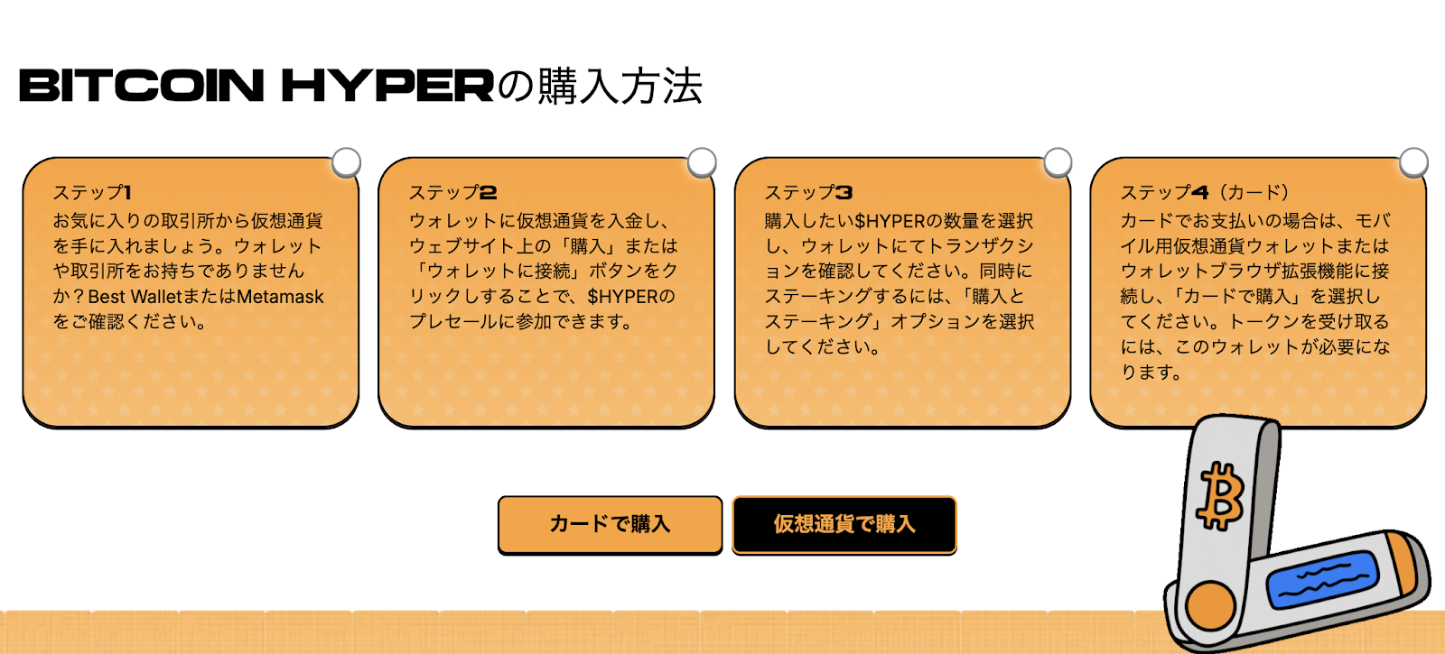 $HYPERトークンの購入方法