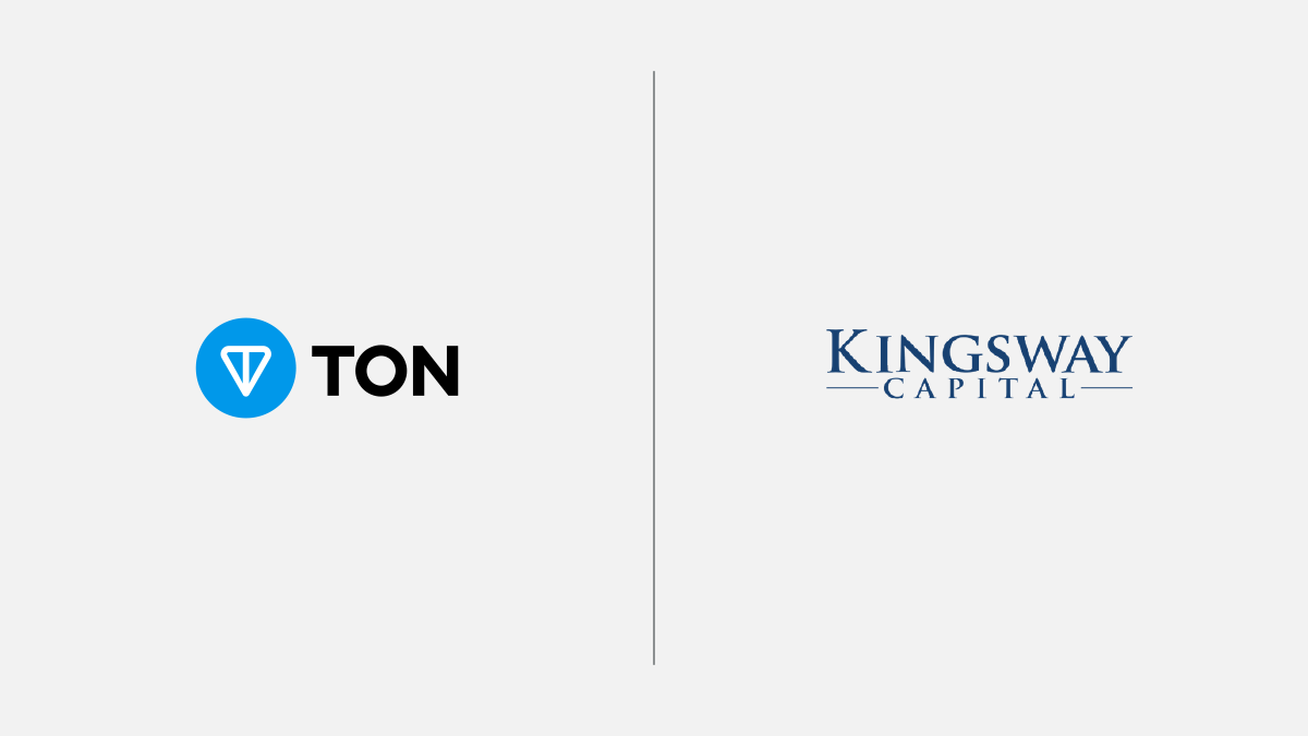TON財団とKingsway Capital、トンコインを財務資産として保有する公開会社設立を計画