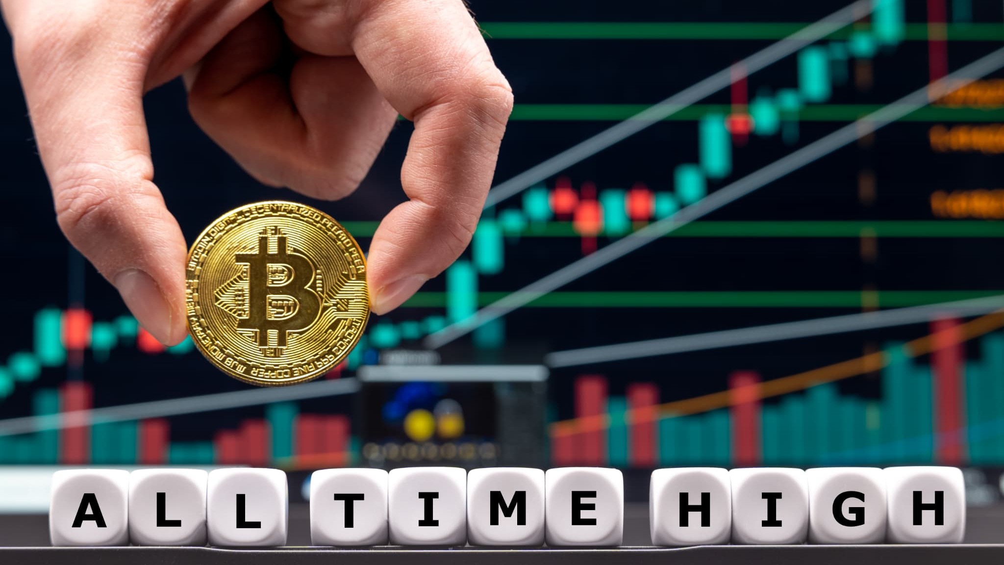 ビットコイン、史上最高値更新　一時12万4,500ドル突破──FRB利下げ期待が背景