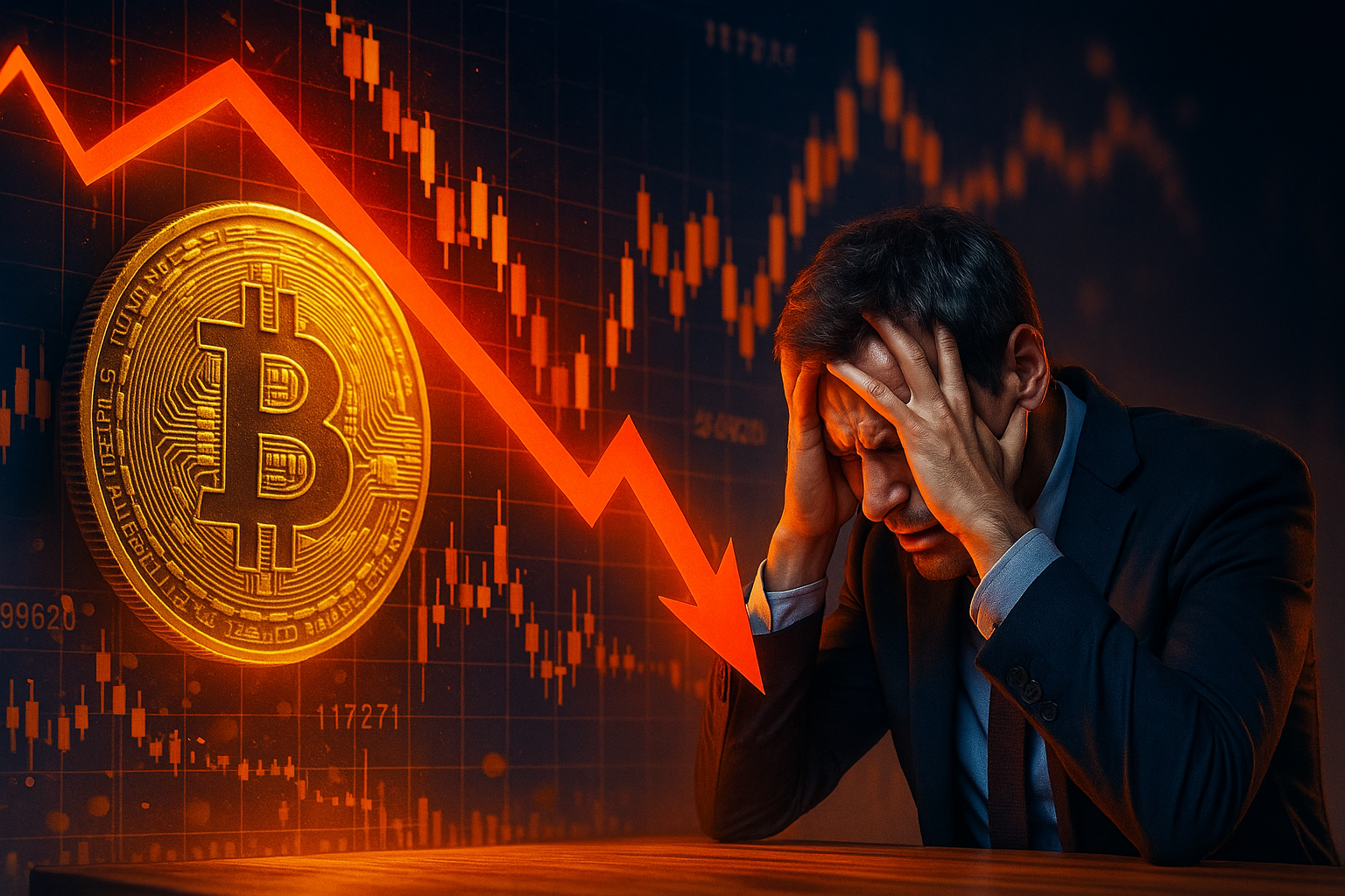 ビットコインは一時11万ドル割れ
