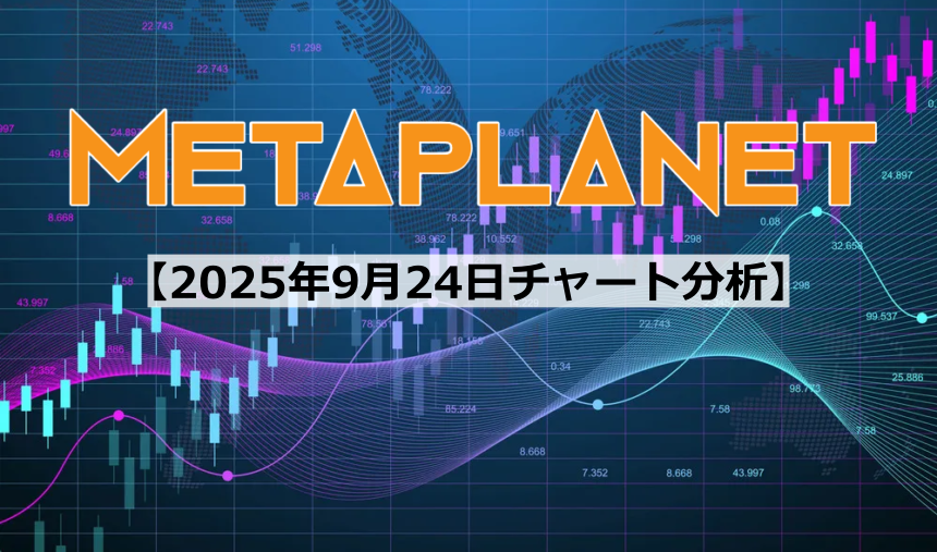 メタプラネット株価：516円反発なら下降トレンド終了か？1時間足雲上抜けでロング戦略【2025年9月24日チャート分析】