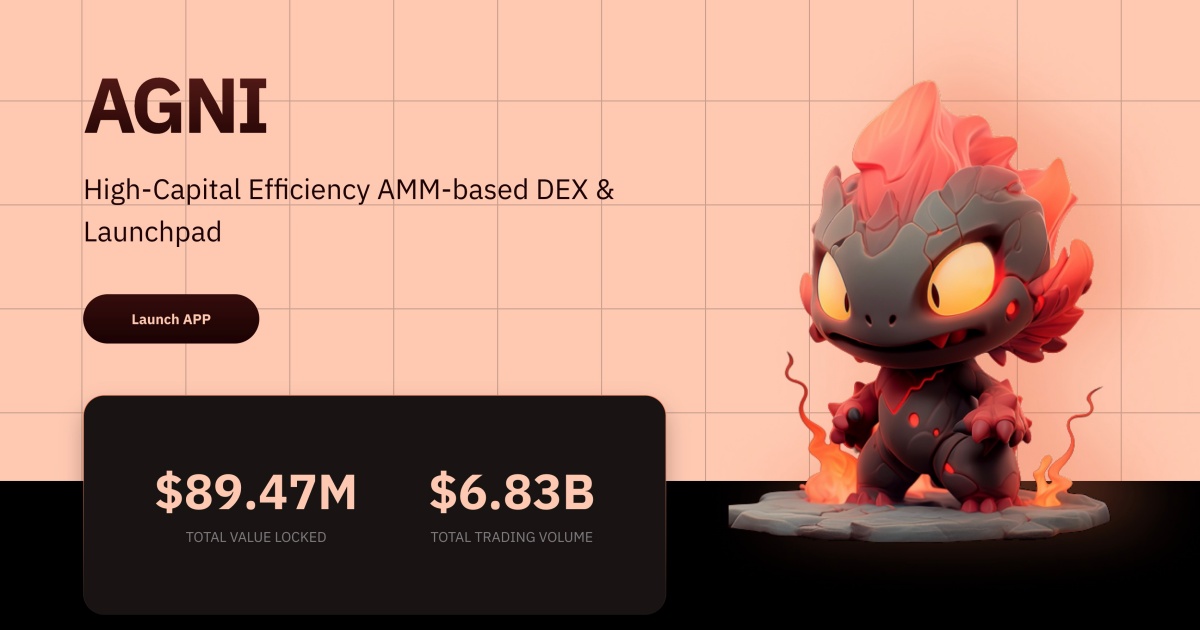 AGNI Finance【流動性提供】