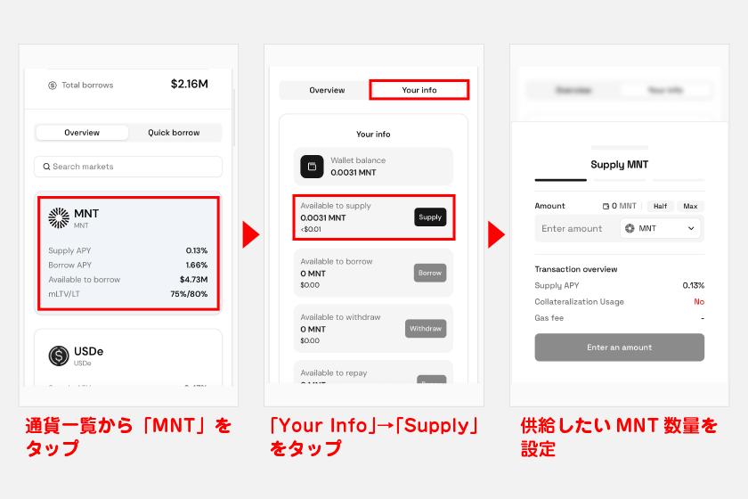 Lendleでのレンディング方法