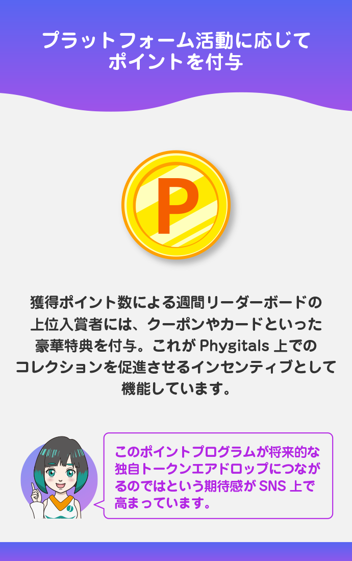 エアドロップが期待されるポイントシステム