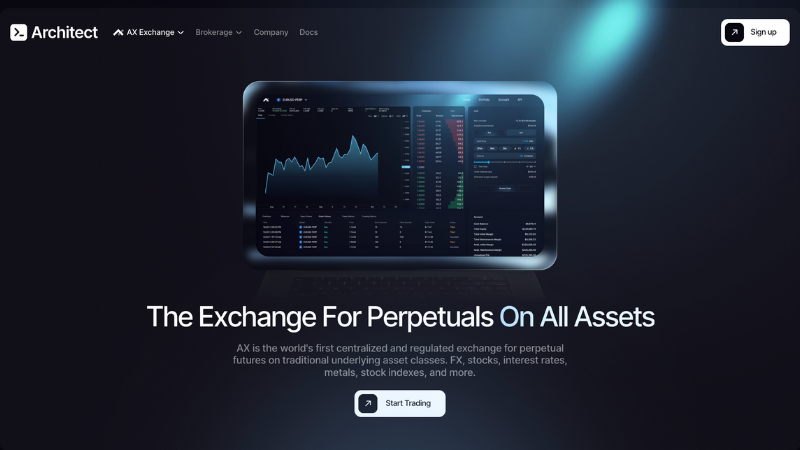 元FTX US社長、伝統資産の無期限先物取引所『AX』ローンチ──ステーブルコイン担保にFX・株式・金属など対応