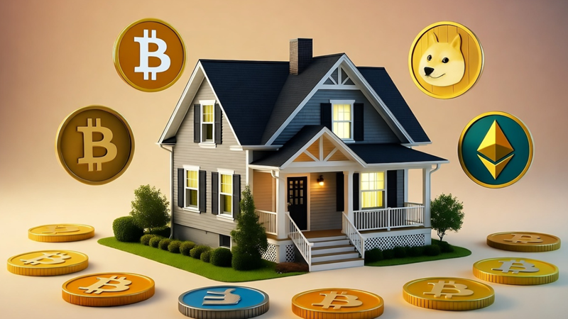 ミームコインも住宅ローンの資産へ認定か|今話題の新しい仮想通貨を紹介