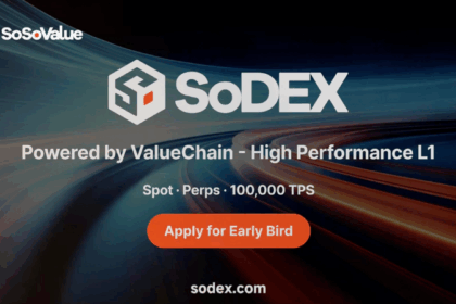 SoSoValue、独自L1基盤DEX「SoDEX」のメインネット正式ローンチ──アーリーバードアクセス移行で次の段階へ