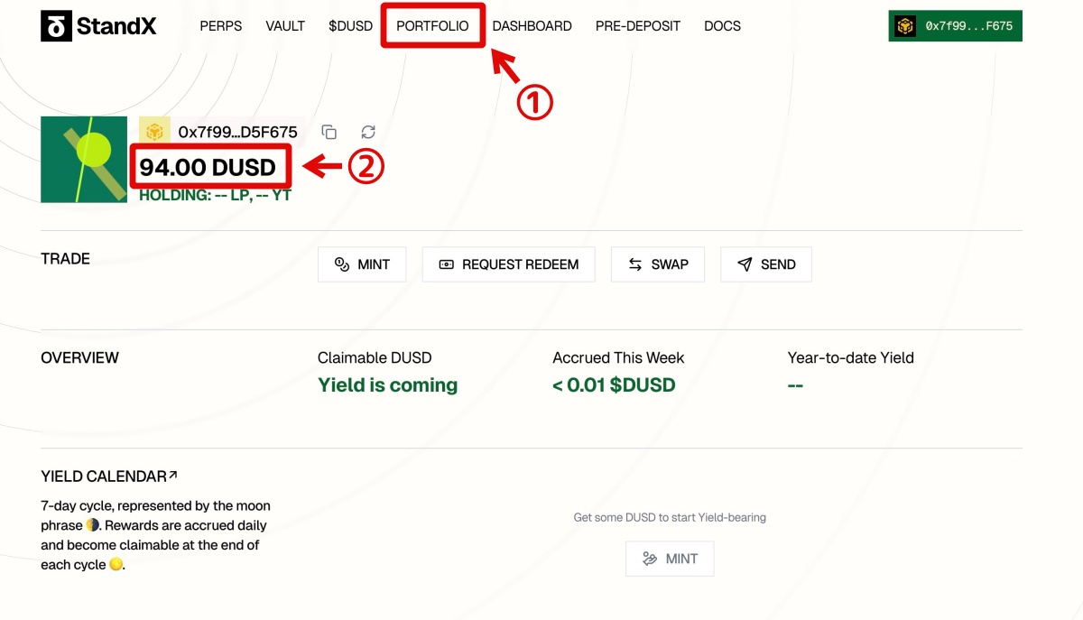 StandX「DUSDのミント2」