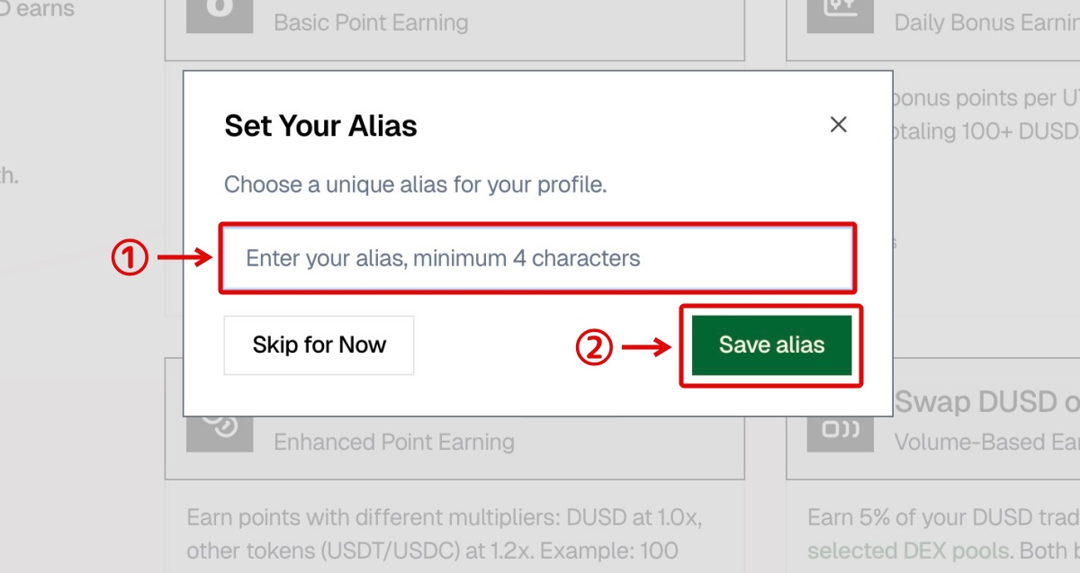 StandX「紹介コードの取得3」