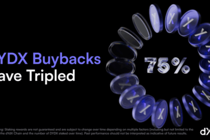 dYdX、プロトコル収益の75%を買い戻しへ──トークン価値向上を優先