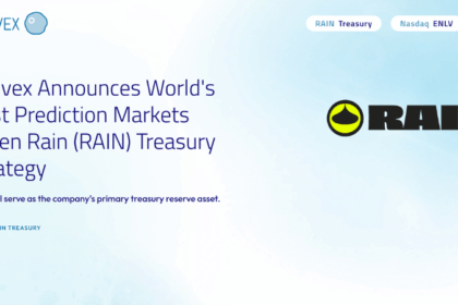 ナスダック上場企業、予測市場トークンRAINで財務戦略──332億円調達、世界初の試み
